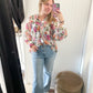 Rosie Vintage Floral Printed Blouse