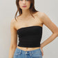 Calla Basic Tube Top, Black