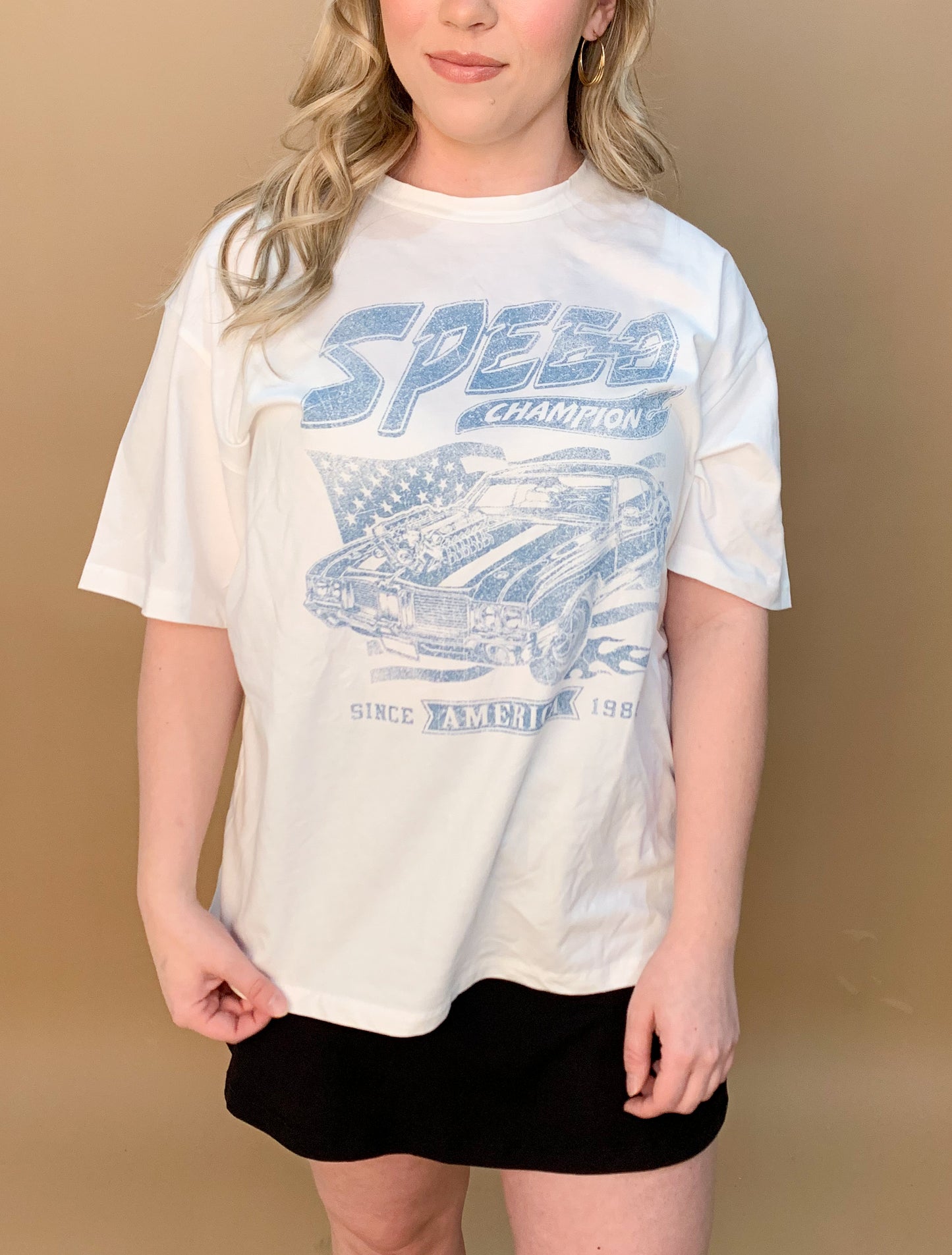 Super Speed Graphic Tee, White