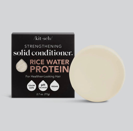 Kitsch Rice Water Protein Conditioner Bar For Hair Growth