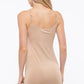 Simple Slip Mini Dress, Nude