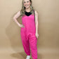 Millie Oversized Jumpsuit, Hot Pink