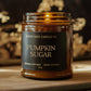 Pumpkin Sugar Soy Wax Candle, Rustic Ray's Candle Co.