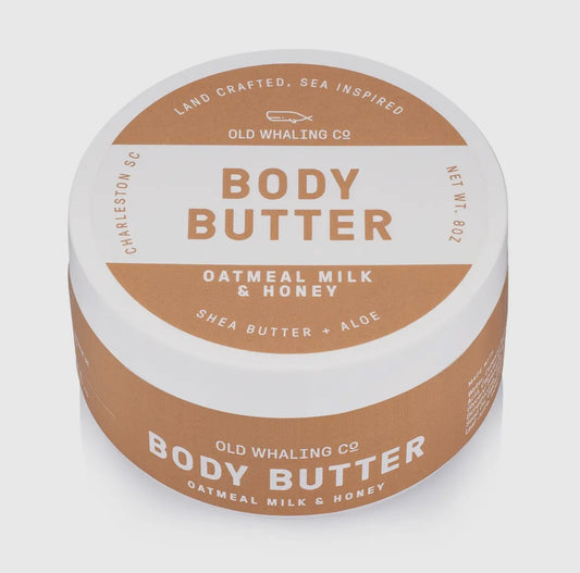 Oatmeal Milk & Honey Body Butter 8oz.