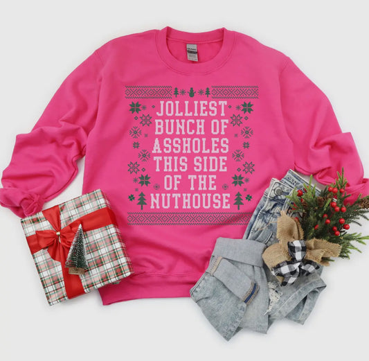 Jolliest Bunch of A$$holes Crewneck