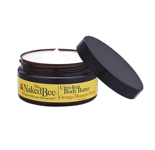 Ultra-Rich Body Butter 8oz, The Naked Bee