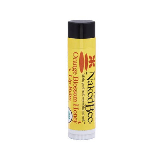 USDA Organic Orange Blossom Honey Lip Balm, The Naked Bee